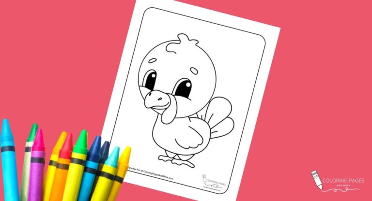 Turkey Coloring Page