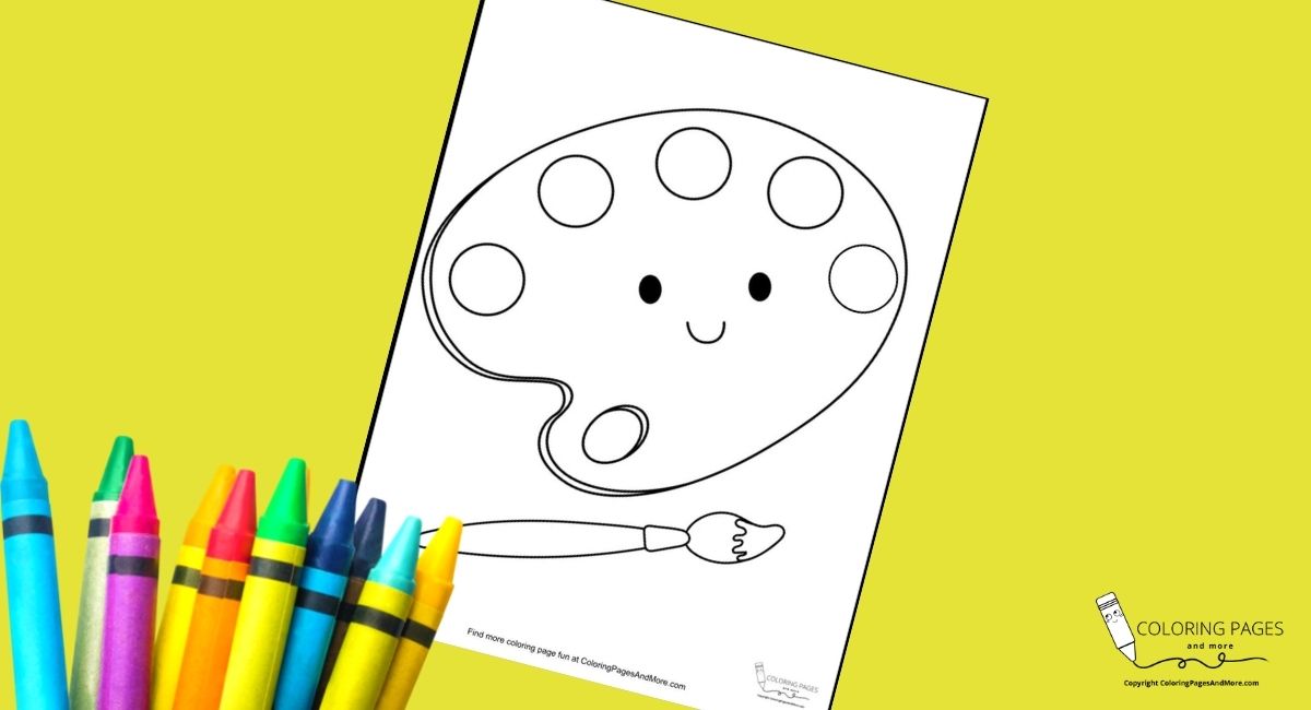 Painting Coloring Page